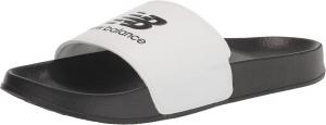 New Balance Шлепанцы унисекс-взрослые 50 V1, White/Black