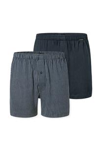 Боксерские шорты комплект из 2 пар одинарный трикотаж Schiesser, мультиколор
