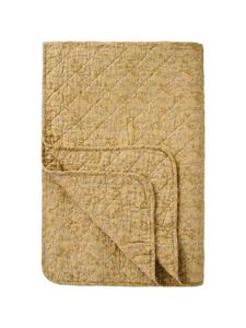 Одеяло с желтыми цветочными мотивами в желтом цвете IB Laursen