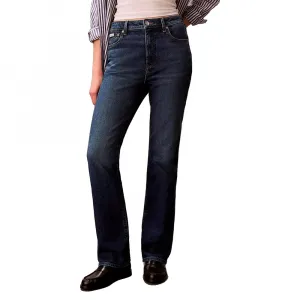 Джинсы Calvin Klein LV047F664G, узкие, расклешенные Calvin klein jeans, синий