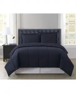 Комплект постельного белья Everyday Solid из 2 предметов, размер Twin XL Truly Soft, черный