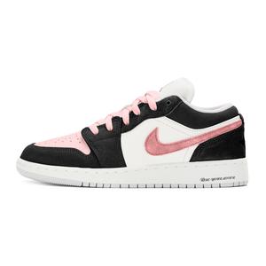 Air 1 Противоскользящие Износостойкие Низкие Детские Баскетбольные Кроссовки Черный Белый Розовый Подростки Jordan