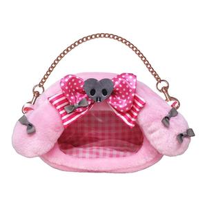 Sanrio Полиэстеровый прозрачный рюкзак для женщин, Pink