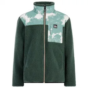 Флис Protest Bento full zip, зеленый