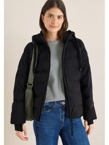 Cecil Стеганая куртка черного цвета