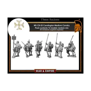 Кавалерия – Средняя, War & Empire - Dark Ages Miniatures - Carolingian (15mm)