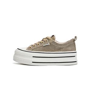 Женские нескользящие износостойкие низкие кроссовки для скейтбординга DAPHNE, Black