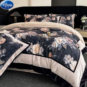 Disney Комплект постельного белья 4 предмета, 180 см, простыня, пододеяльник 200x230 см