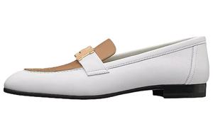 Женские туфли Hermes, бело-бежевый