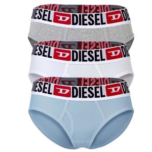 DIESEL Трусики 'Oxy' в светло-голубом, крапчато-сером, белом цветах