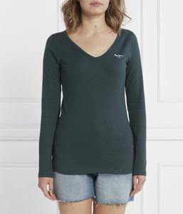 Футболка Pepe Jeans London Corine Regular Fit, зеленый