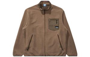 UNDEFEATED Пальто с бархатистой текстурой Unisex, Brown