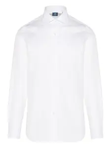 Рубашка с длинными рукавами Finamore 1925 Napoli, белый