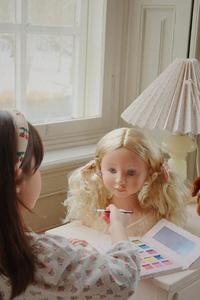 Набор из 3 игрушек «Салон макияжа Лили» Konges Sløjd, бежевый