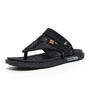 NANJIREN Пляжные сандалии мужские, черно-серые