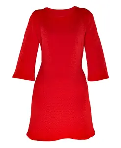 Платье Ladypwr: уникальный и простой образ. Tooche, красный