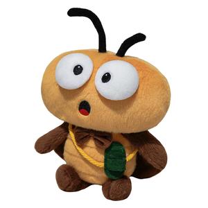 Креативная плюшевая кукла в виде мультяшного таракана T Line, высота 21 см Fox fairy, T-Shaped Cockroach Doll