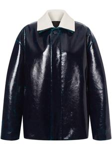 Philosophy Di Lorenzo Serafini глянцевое пальто, синий