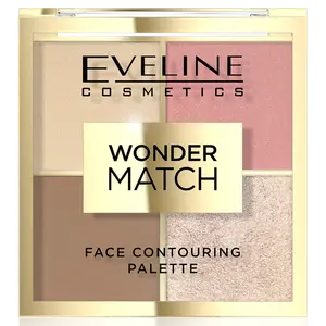 Палетка для контуринга лица 02 Eveline Cosmetics Wonder Match, 10 гр