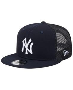 Мужская темно-синяя кепка New York Yankees Team Color Trucker 9FIFTY Snapback New Era