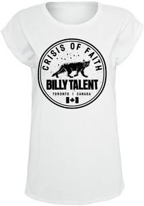 Футболка Billy Talent Crisis Of Faith Circle Cat, белый
