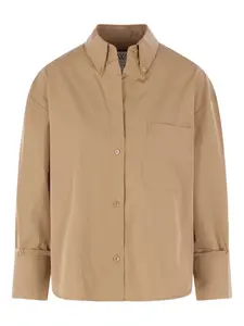Рубашка с накладными карманами на пуговицах Twp, коричневый