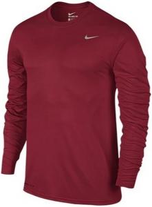Футболка с длинным рукавом Nike Mens Legend 2.0, Maroon