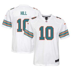 Джерси игрока Miami Dolphins Tyreek Hill, белое Nike