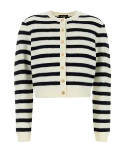 Вязаный кардиган Manon A.P.C., бежевый