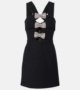 Мини-платье Eliana с декором Rebecca Vallance, черный