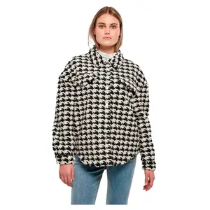 Верхняя рубашка Urban Classics AOP Sherpa, черный