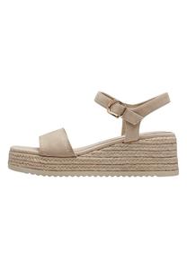 Босоножки на танкетке Espadrilles Tamaris, бежевый
