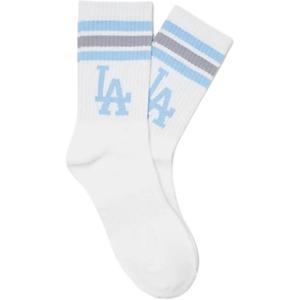 MLB JICHUHUIBIAO носки до середины икры унисекс белый синий