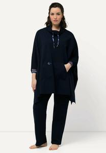 Пончо Ulla Popken, темно-синий