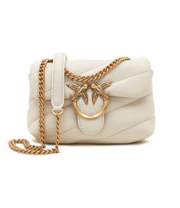 Сумка-мессенджер Pinko LOVE BABY PUFF C SHEEP NAPPA, белый