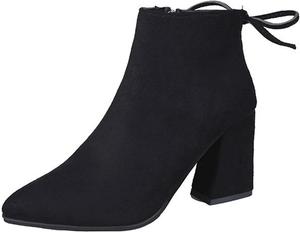 Yiozoi Элегантные ботильоны с открытой щиколоткой, минималистичный стиль, черные высокие каблуки с кружевной шнуровкой, легкие осенне-зимние платьевые ботинки