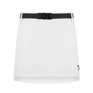 Повседневная короткая юбка осень женская EUROPEAN TOUR, белый