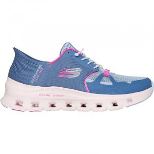 Тапочки скользящие-шаговые Skechers, цвет blau sltp