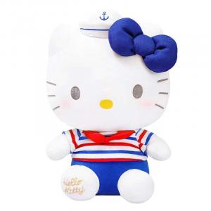 Плюшевая кукла Sanrio Hello Kitty высотой 20см/30см SUROF, темно-синий