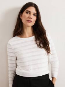 Инди - ярусный топ Phase Eight, слоновая кость