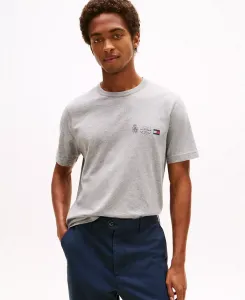 Мужская футболка Small Crest Outline Tommy Hilfiger, черный