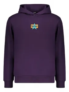 Худи с вышивкой в виде звезд Herno, фиолетовый