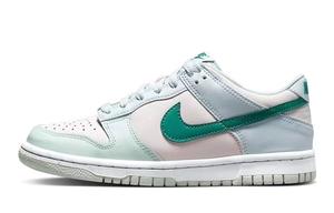 Кроссовки Nike Dunk Skateboard Shoes Women's Low-Top Silver