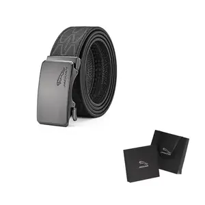 JAGUAR Кожаный ремень мужской, Black