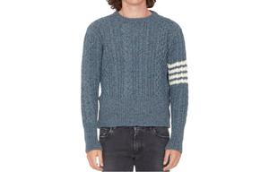 THOM BROWNE Свитер мужской синий FW22