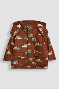 Уютная водонепроницаемая куртка Safari Jojo Maman Bébé, коричневый