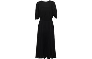 Женское платье Prada с короткими рукавами, черный