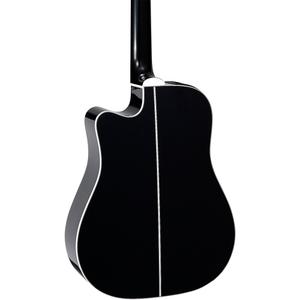 Takamine GD38CE Dreadnought 12-струнная акусто-электрическая гитара, черная