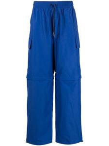 Maison Kitsuné непромокаемые спортивные брюки, синий
