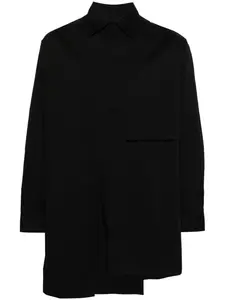 Многослойная поплиновая рубашка Y-3, черный